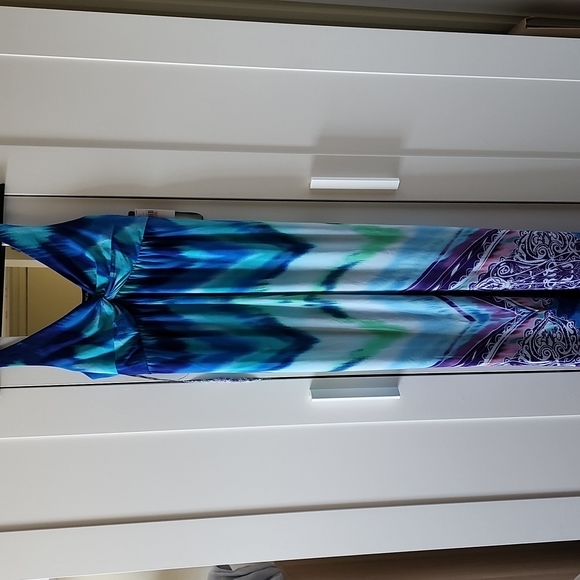 Dress AGB Women’s Sleeveless maxi - Picture 1 of 11